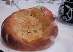 Lepyoshka - Uzbek bread)
